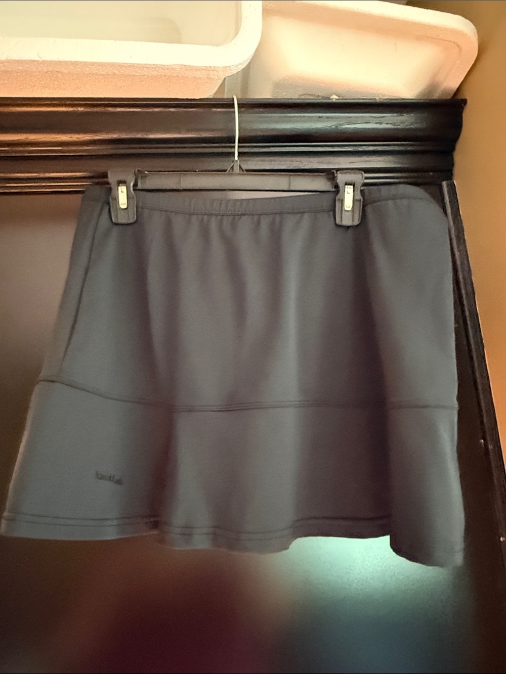 Black Athletic Bolle Skort L